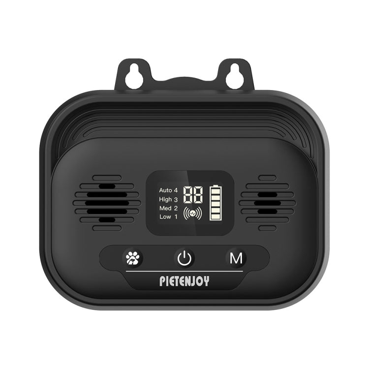 Pet Products Ultrasonic Bark Stopper Dog Trainer Indoor And Outdoor Dog Repeller, Specification: Black Smart Edition