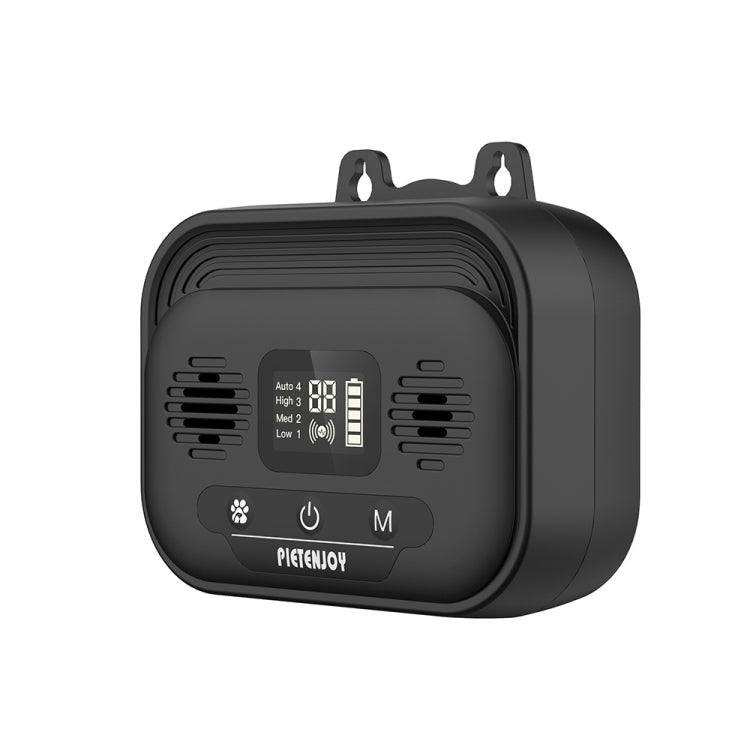 Pet Products Ultrasonic Bark Stopper Dog Trainer Indoor And Outdoor Dog Repeller, Specification: Black Smart Edition