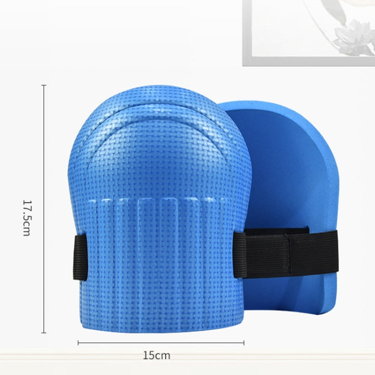 1 Set CY-0150 Labor Protection Knee Protector Construction Kneeling Work Protector(Black)