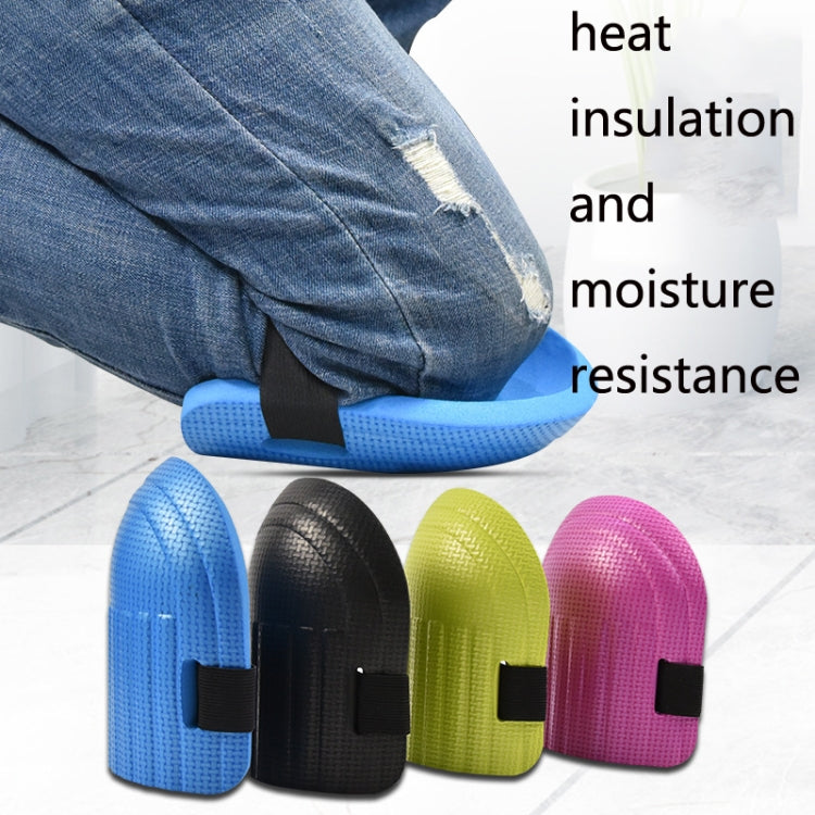 1 Set CY-0150 Labor Protection Knee Protector Construction Kneeling Work Protector(Black)