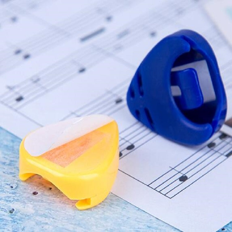 100 PCS ABS Storage Box for Guitar Pick, Random Color Delivery, Specification:Large Triangular Pick Box