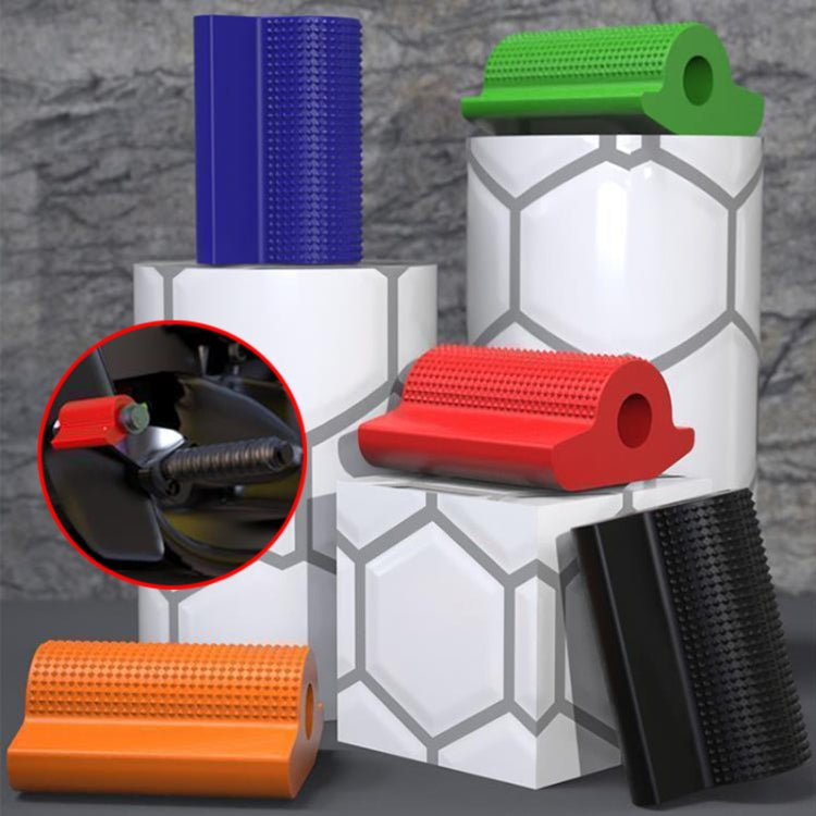 10 PCS Motorcycle Gear Shift Protective Cover Riding Shoe Cover(Blue)