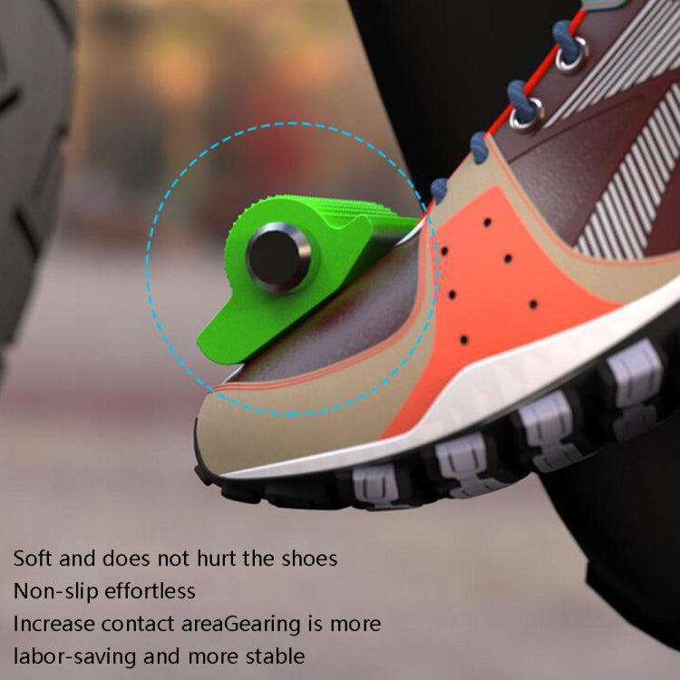 10 PCS Motorcycle Gear Shift Protective Cover Riding Shoe Cover(Orange)