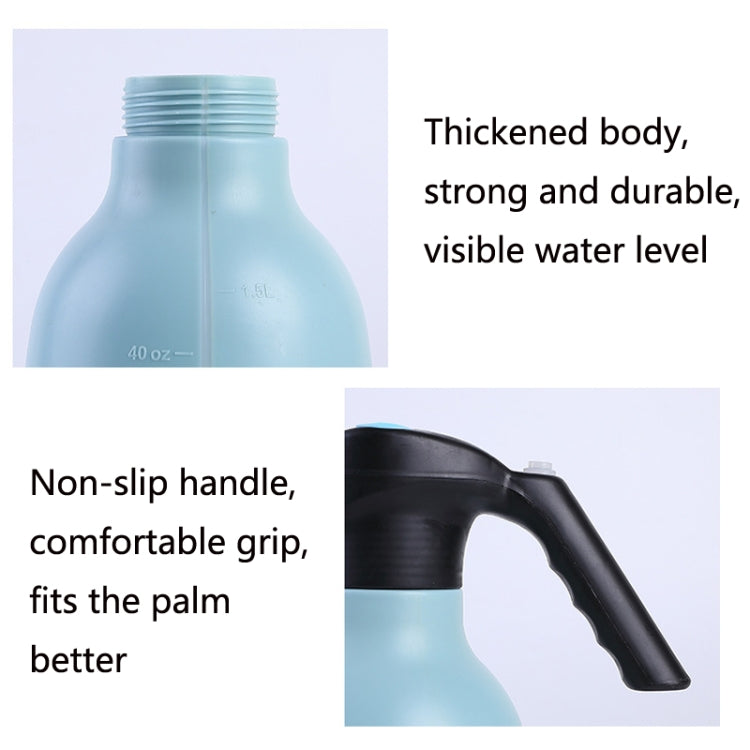 1.5L Garden Electric Watering Can Handheld Household Flower Watering Device, Specification: Blue + Universal Nozzle