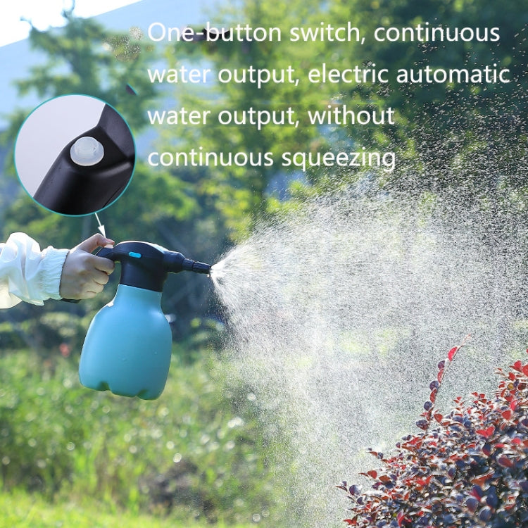 1.5L Garden Electric Watering Can Handheld Household Flower Watering Device, Specification: Blue + Universal Nozzle
