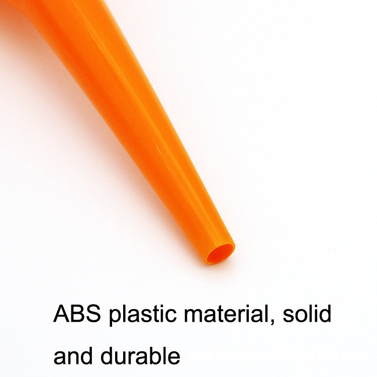 10 PCS Car Hands-Free Plastic Refueling Funnel(Orange)