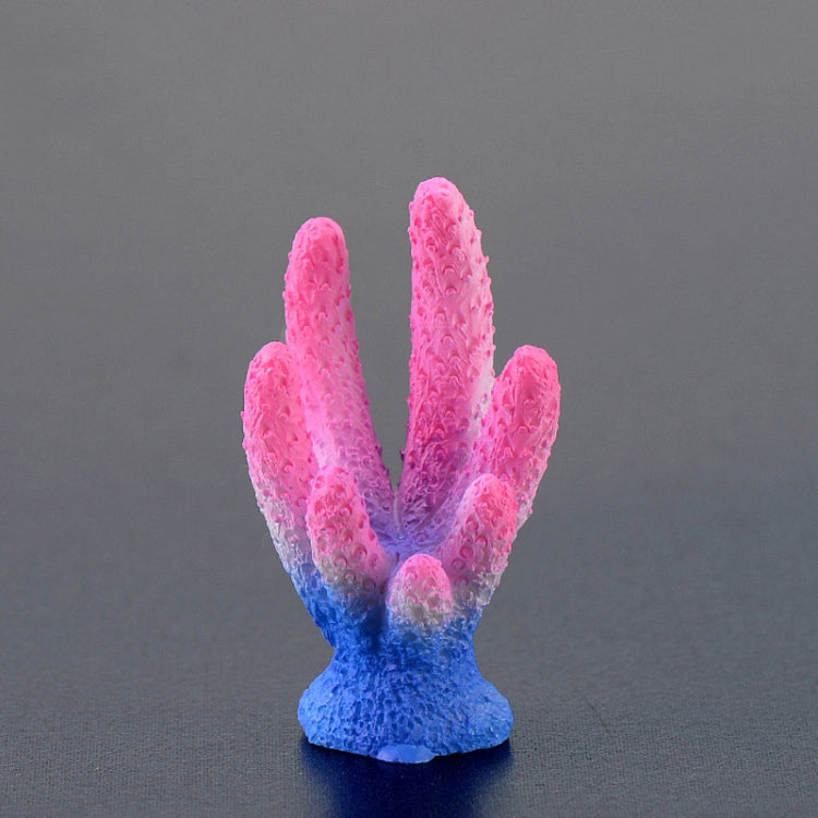 10 PCS Simulation Resin Coral Aquarium Fish Tank Small Ornaments, Colour: No. 1 Colorful
