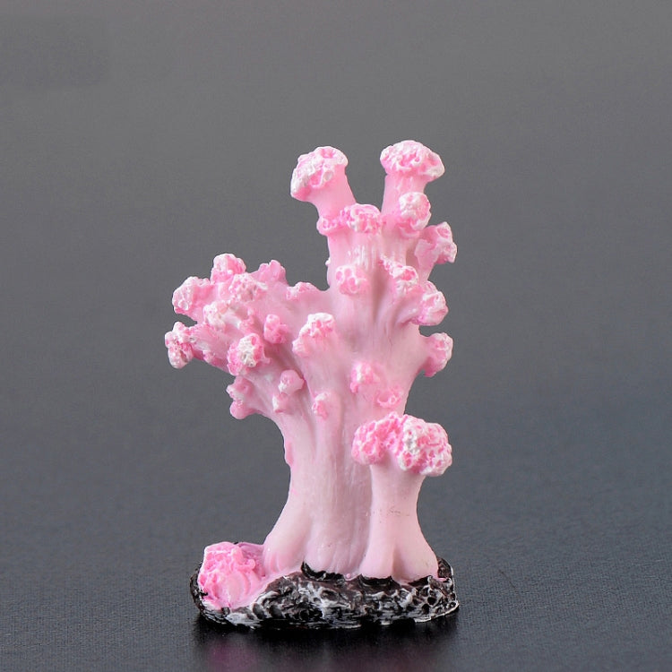10 PCS Simulation Resin Coral Aquarium Fish Tank Small Ornaments, Colour: No. 4 Colorful