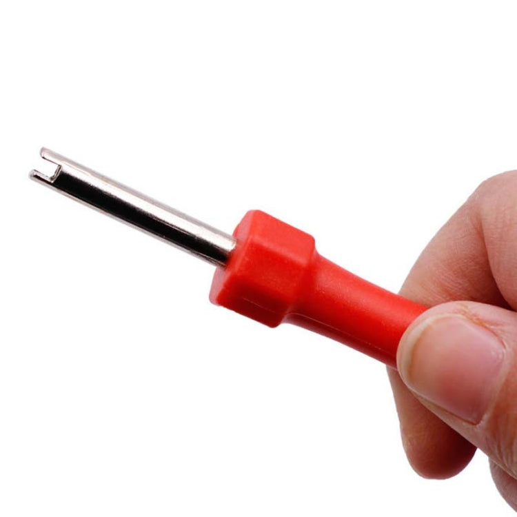 10 PCS Car Tire Electric Vehicle Valve Cap Bicycle Valve Core Switch, Style: Single Head Short