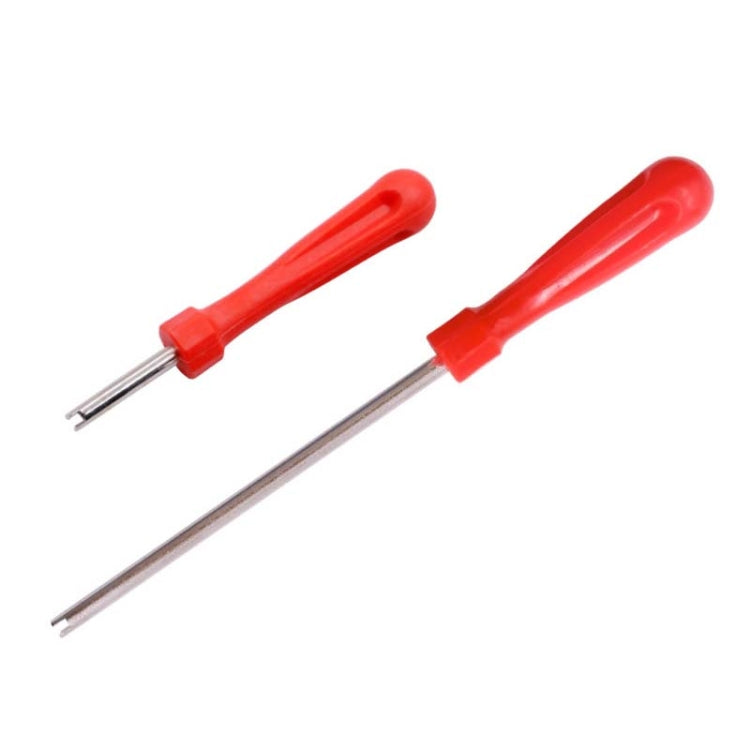 10 PCS Car Tire Electric Vehicle Valve Cap Bicycle Valve Core Switch, Style: Single Head Long