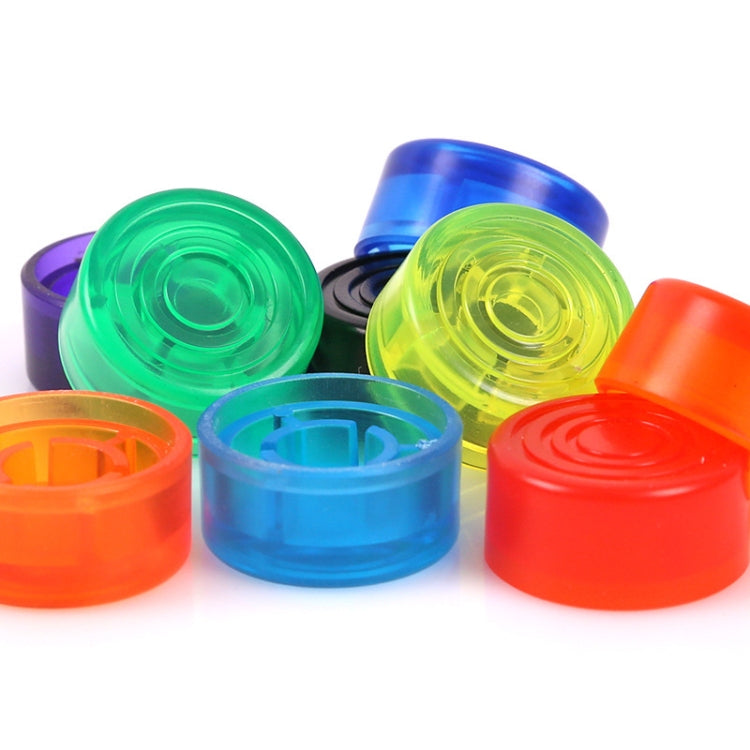 10 PCS JT1808 Electric Guitar Tuner Pedal Cap(Black)