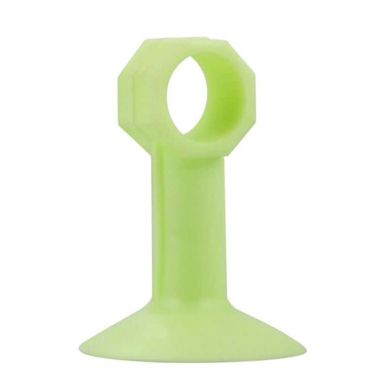 10 PCS Medium Silicone Door Suction Punch-free Door Handle Anti-collision Door Resistance(Green)