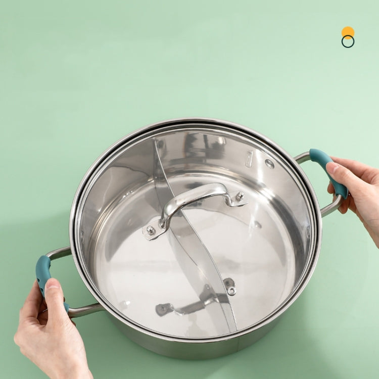 1 Pair Silicone Pot Handle Insulation Cover Iron Pot Handle Cover(Light Green)