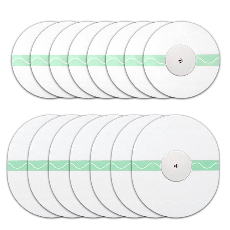 10 PCS Fixed Small Sensor TPU Transparent Adhesive Patch(Oval)