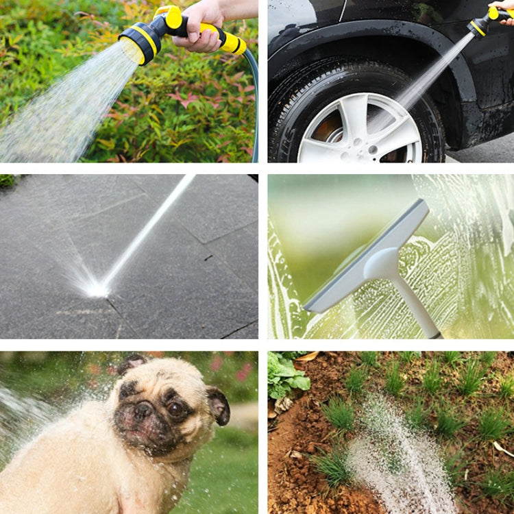 10 Functional Watering Sprinkler Head Household Water Pipe, Style: D6+4 Connector+50m 4-point Tube
