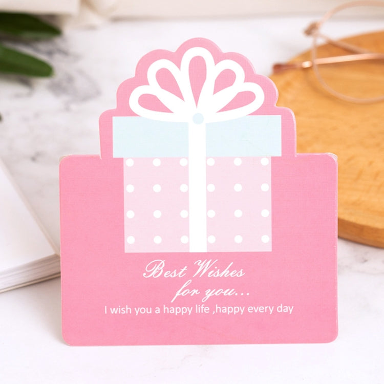 100 PCS Three-dimensional Hollow Greeting Cards(Warmful Gift)