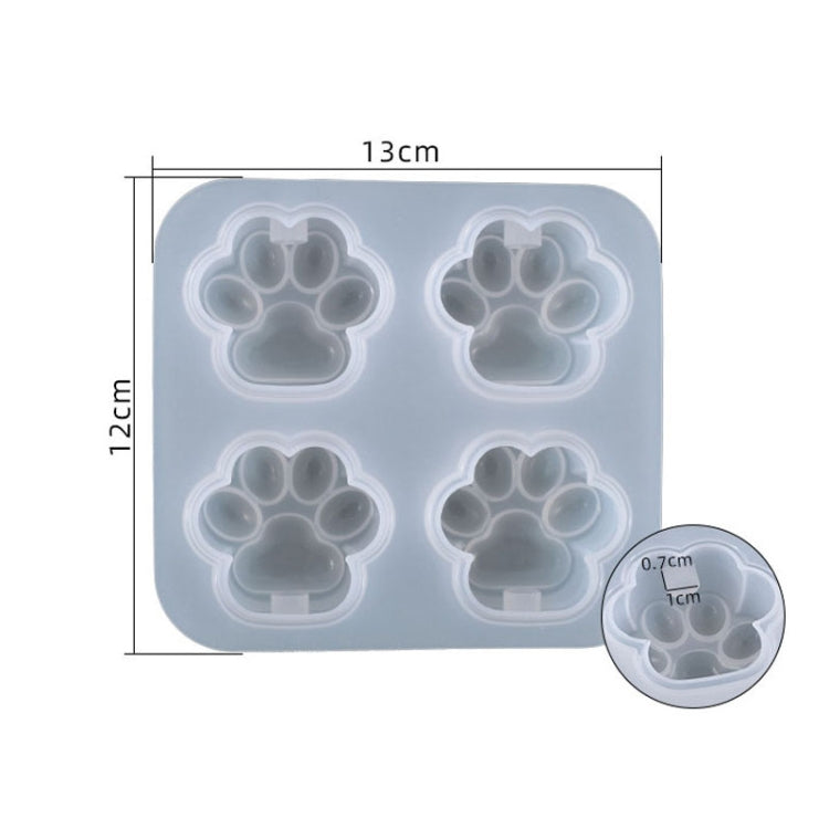 03 Lamp Trough Cat Claw DIY Crystal Epoxy Jewelry Silicone Mold