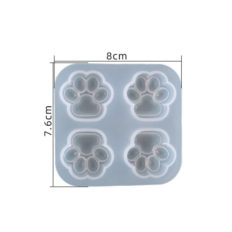 04 Little Cat Claw DIY Crystal Epoxy Jewelry Silicone Mold