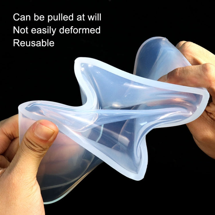 10 PCS 35mm Crystal Drop Glue Square Silica Gel Mold DIY Handmade Jewelry Decoration Model