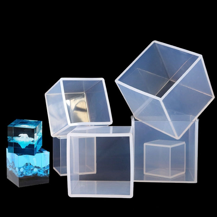 10 PCS 35mm Crystal Drop Glue Square Silica Gel Mold DIY Handmade Jewelry Decoration Model