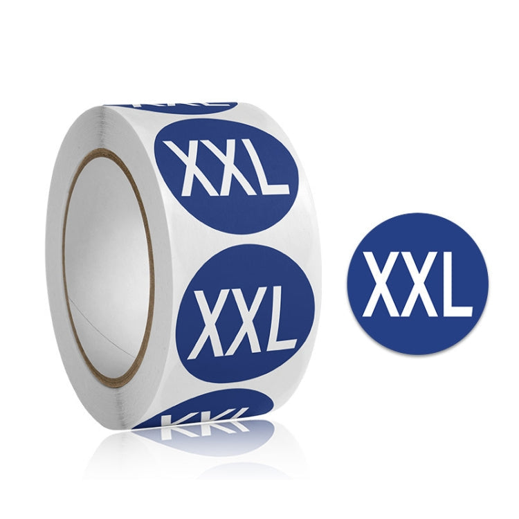 10 PCS Clothing Shoes & Hats Size Model Label Round Sticker(A-449)