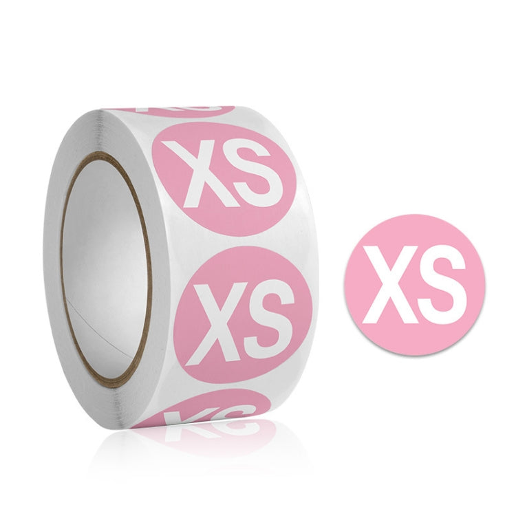 10 PCS Clothing Shoes & Hats Size Model Label Round Sticker(A-444)