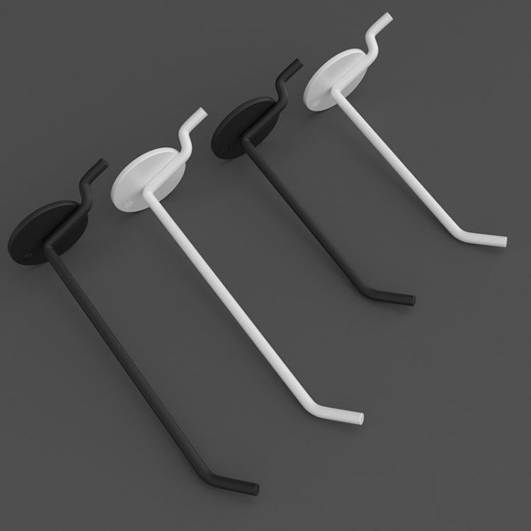 10 PCS Jewelry Accessories Display Orifice Plate Spray Hook, Length: 20cm(White)