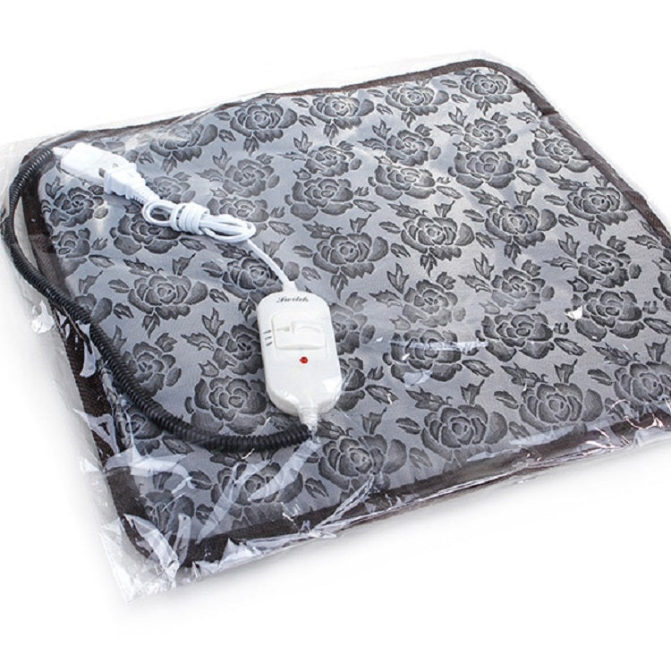 Waterproof Bite-proof Wear-resistant Adjustable Temperature Pet Electric Blanket, Specification: 45x45cm(AU Plug Flower)