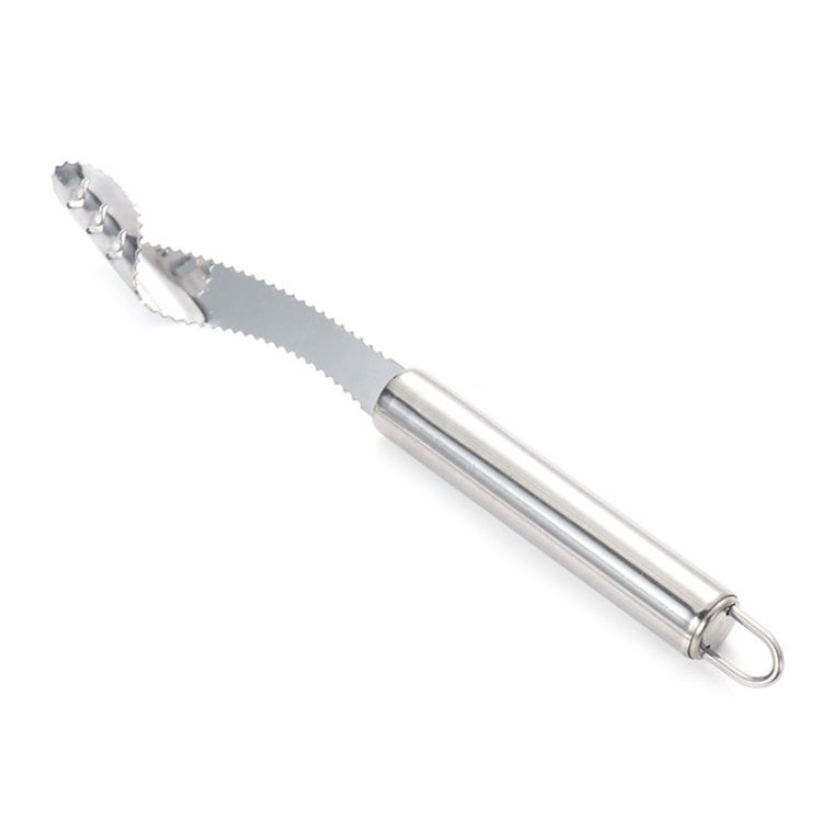 10 PCS Stainless Steel Pepper Seed Decator Fruit Kernel Knife Round Handle