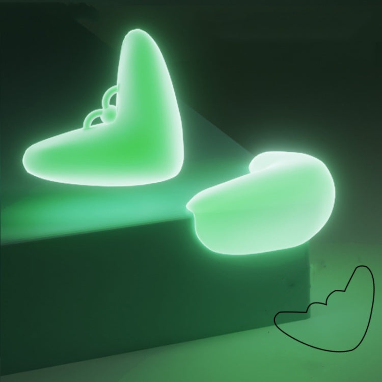 10 PCS Luminous Anti-bump Corner Transparent Coffee Table Corner Protector,Style: Butterfly Type