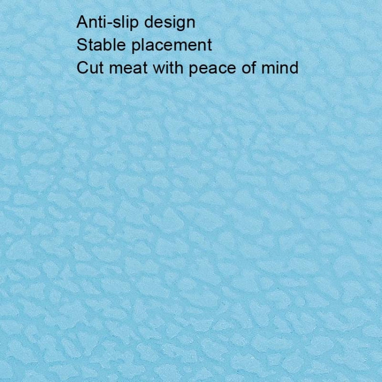 10 PCS Plastic Anti-Slip Kitchen Cutting Board(No. 1 Green)