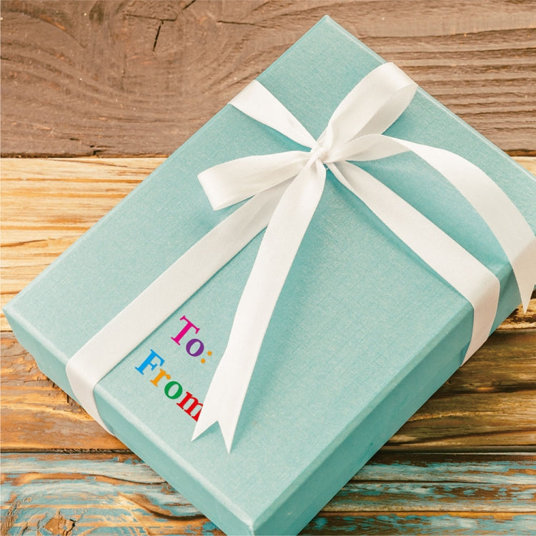 10 PCS Waterproof Alphabet DIY Handbook Sticker Gift Decoration Office Sticker(Light Blue)