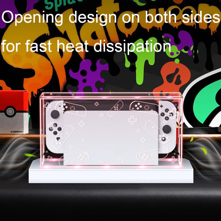 035 for Nintendo Switch/Oled Game Console Display Luminous Base, Spec: Light Base