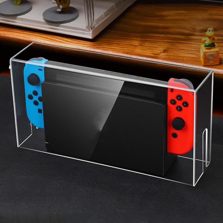 035 for Nintendo Switch/Oled Game Console Display Dustproof Cover, Spec: Transparent