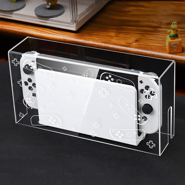035 for Nintendo Switch/Oled Game Console Display Dustproof Cover, Spec: Handle