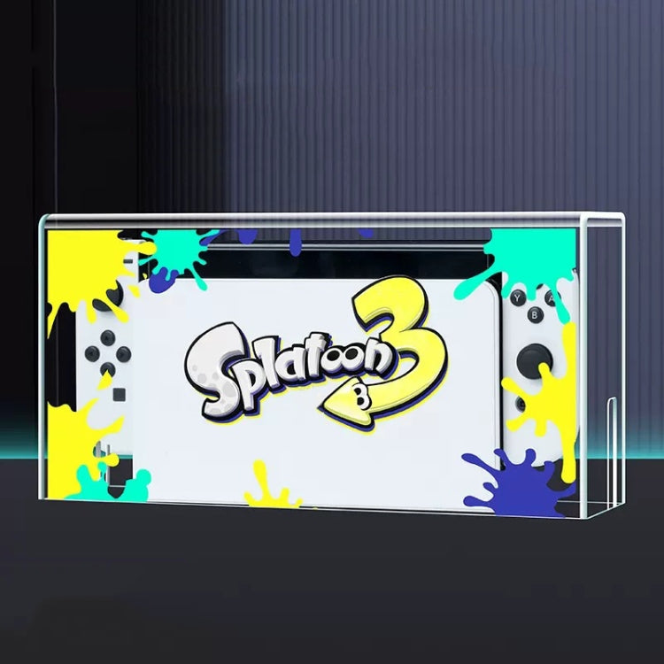 035 for Nintendo Switch/Oled Game Console Display Dustproof Cover, Spec: Jet Warrior