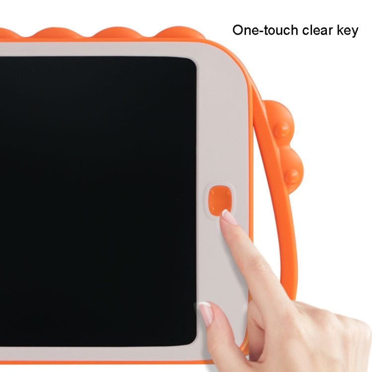 10 inch Cartoon Dinosaur LCD Writing Board Colorful Children Painting Board(Light Blue)