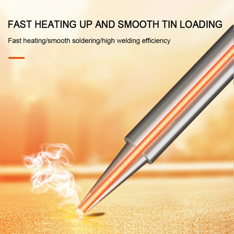 10-in-1  900M-T Internal Heating Soldering Iron Tip  for 936 Sleeve Casing