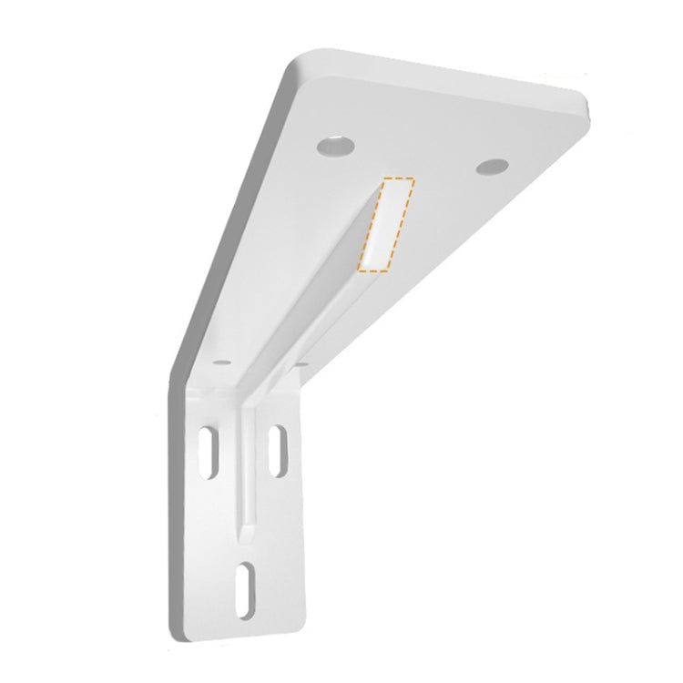 10 inch 25cm Triangle Support Frame Fixed Angle Iron(White)