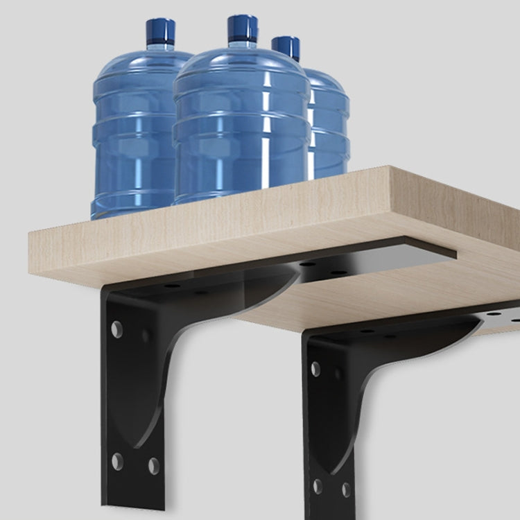 10 inch 25cm Triangle Support Frame Fixed Angle Iron(White)