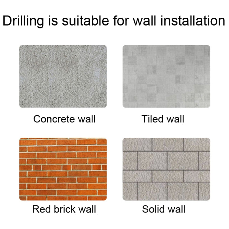 10 inch 25cm Triangle Support Frame Fixed Angle Iron(Black)