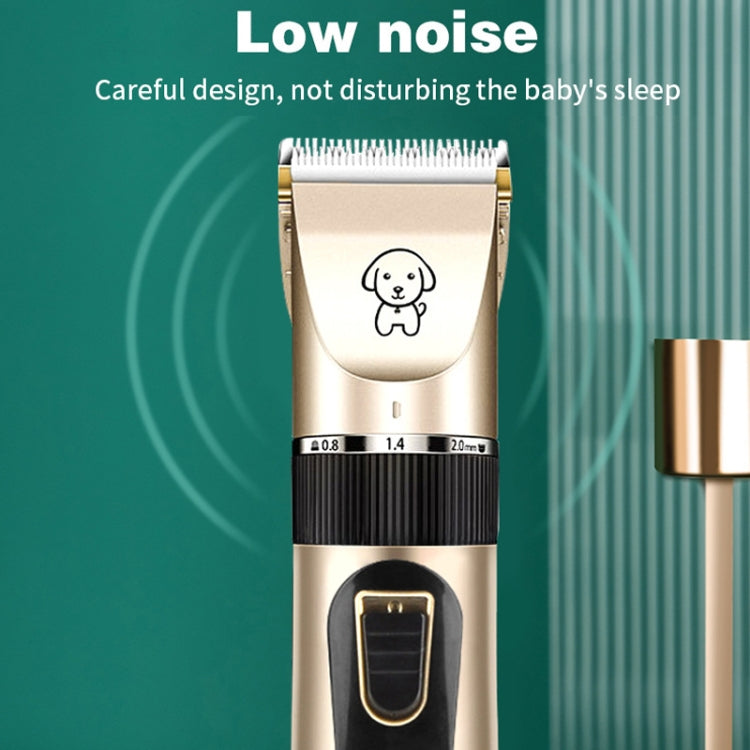 Puppy Shaver Pet Electric Shaver Cat Haircutter Set, Color: Yellow Standard