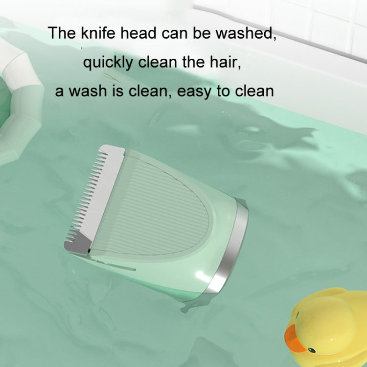 Pet Shaver Cat Dog Paw Hair Clipper Electric Fader, Color: 3 in 1 Green