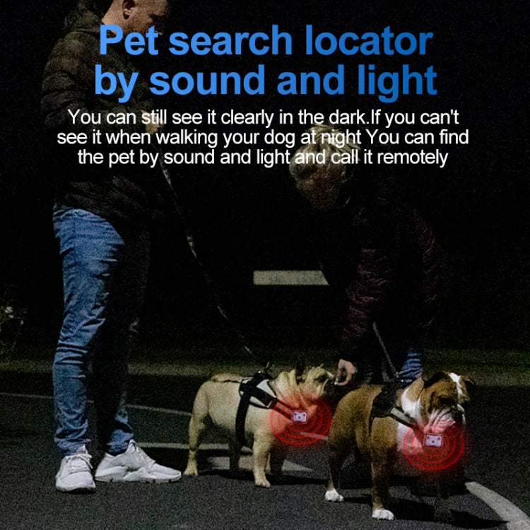 GPS Wireless Wifi Pet Location Chasing Cat Dog Collar Anti-loss Locator(Sky Blue)