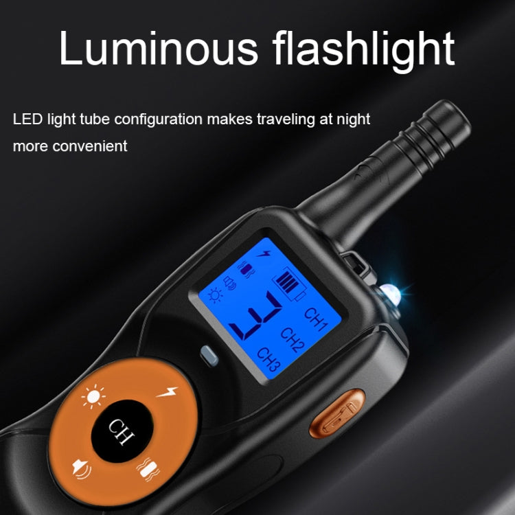 Smart Electronic Remote Control Dog Training Device Waterproof Pets Bark Stopper, Size: For-One-Dog(Orange)