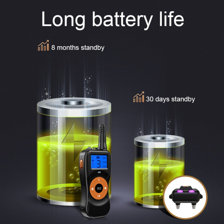 Smart Electronic Remote Control Dog Training Device Waterproof Pets Bark Stopper, Size: For-Two-Dog(Red)