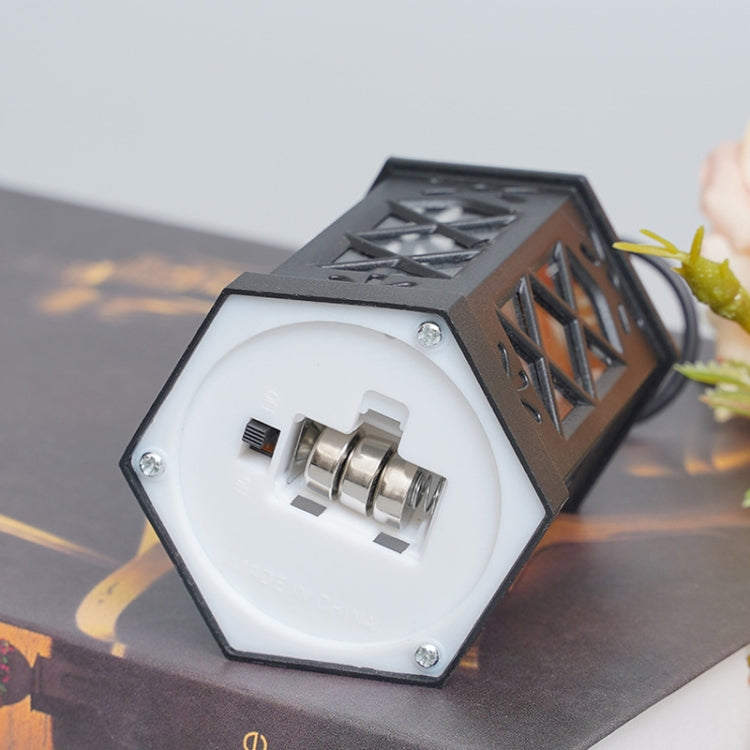 1.5V LED Electronic Candle Light Portable Lamp Wind Lamp Retro Decorative Lights