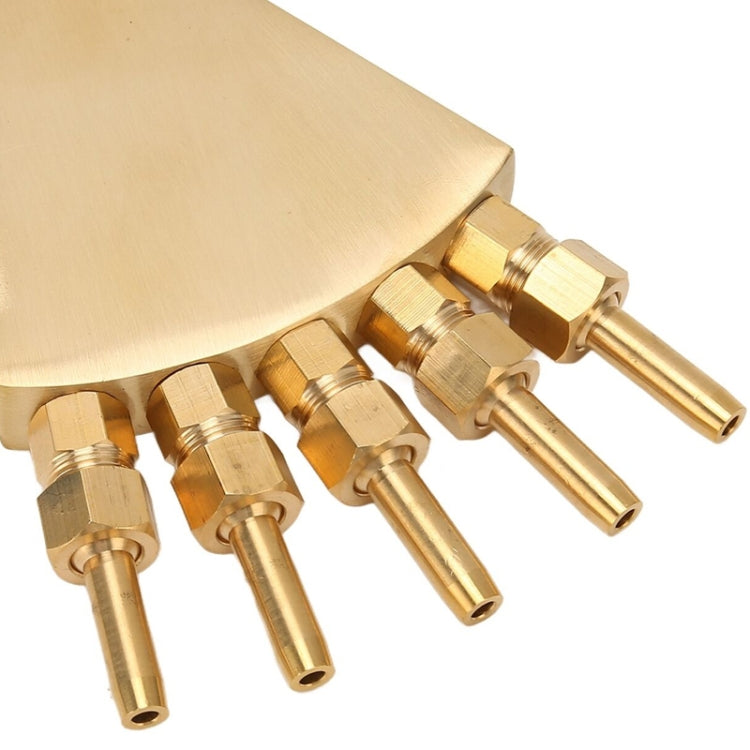 1.5 inch Copper Phoenix Tail Nozzle Water Landscape Fountain Equipment