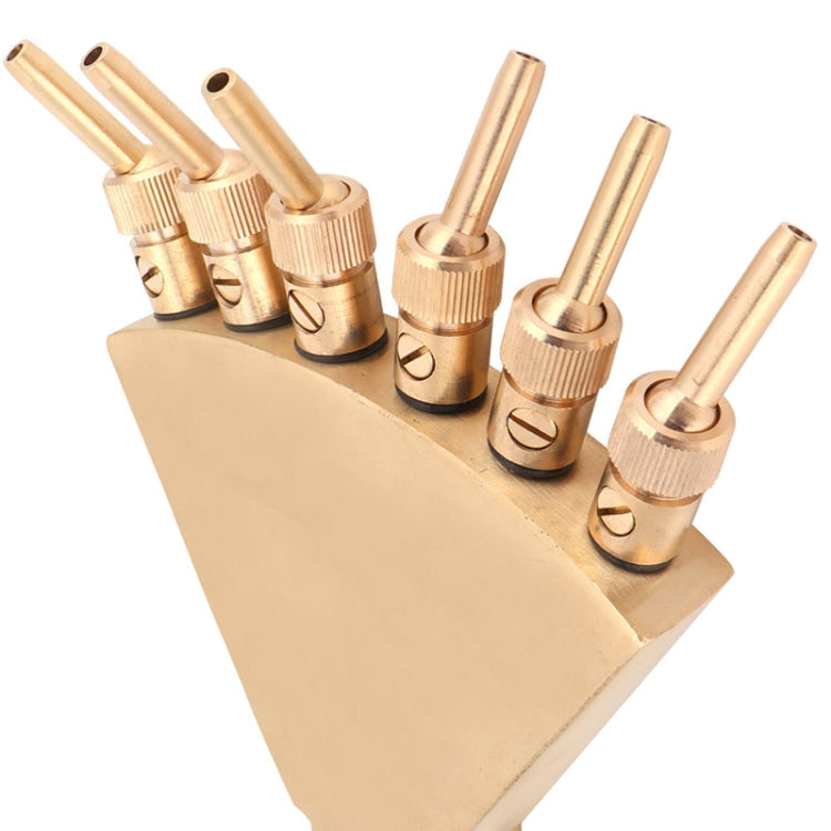 1 inch Copper Phoenix Tail Nozzle Water Landscape Fountain Equipment