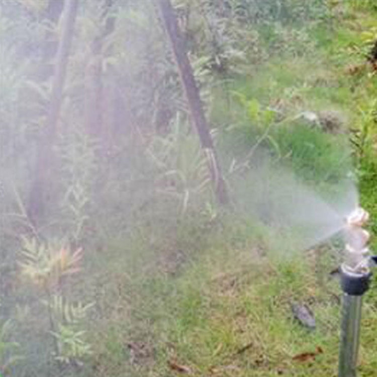 1/2 Points Outer Thread With Filter Copper Three Hole Agricultural Sprayer Horticulture Seedling Irrigation Dust Removal Cooling Fogging Nozzle